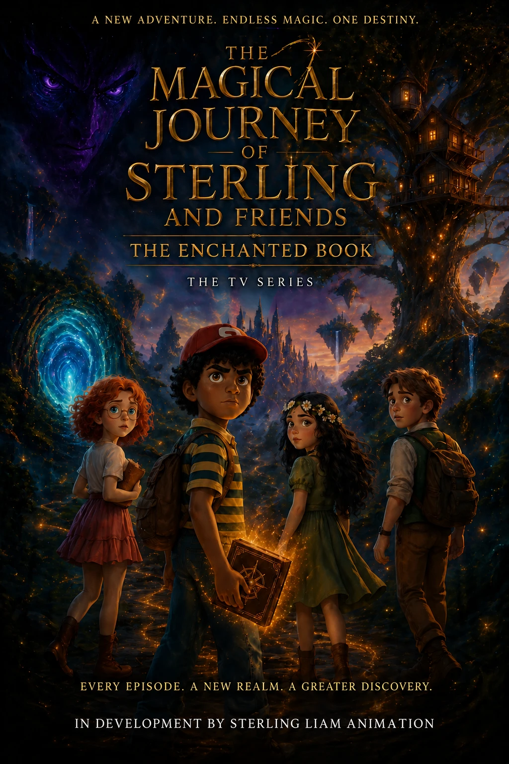 The Enchanted Book (animated series) poster